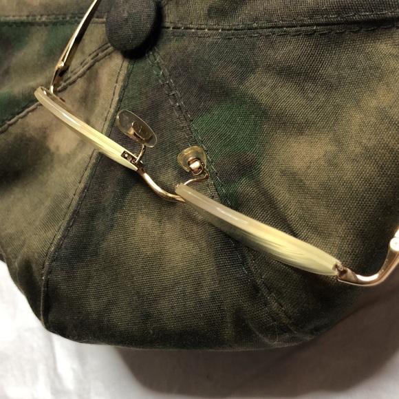 Vintage Calvin Klein Eye Glasses Half-Rimless, Goldtone Oval Half Frame, 343 510 - Picture 10 of 16